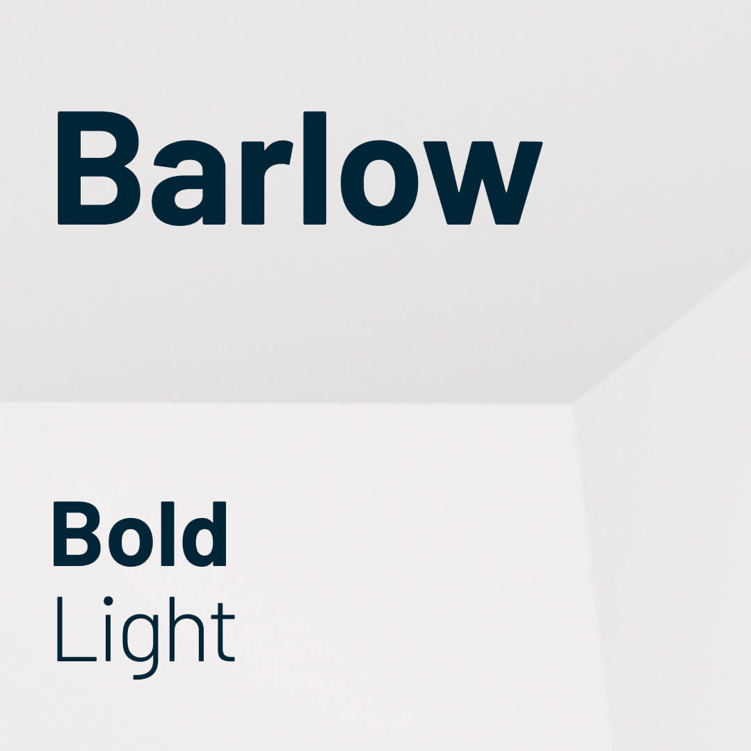 Barlow Font of murrSystems